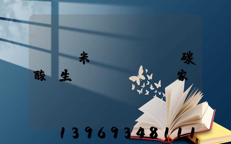 廣東納米輕質(zhì)碳酸鈣生產(chǎn)廠家